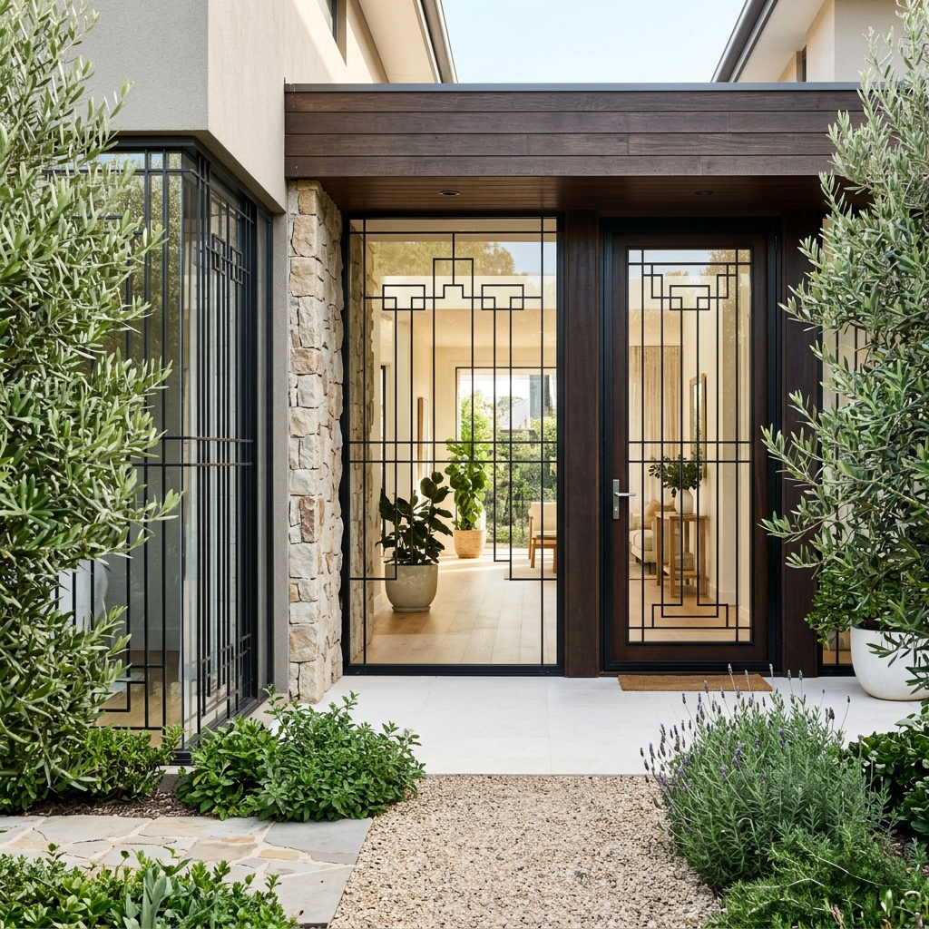 Ablakrács és ajtórács