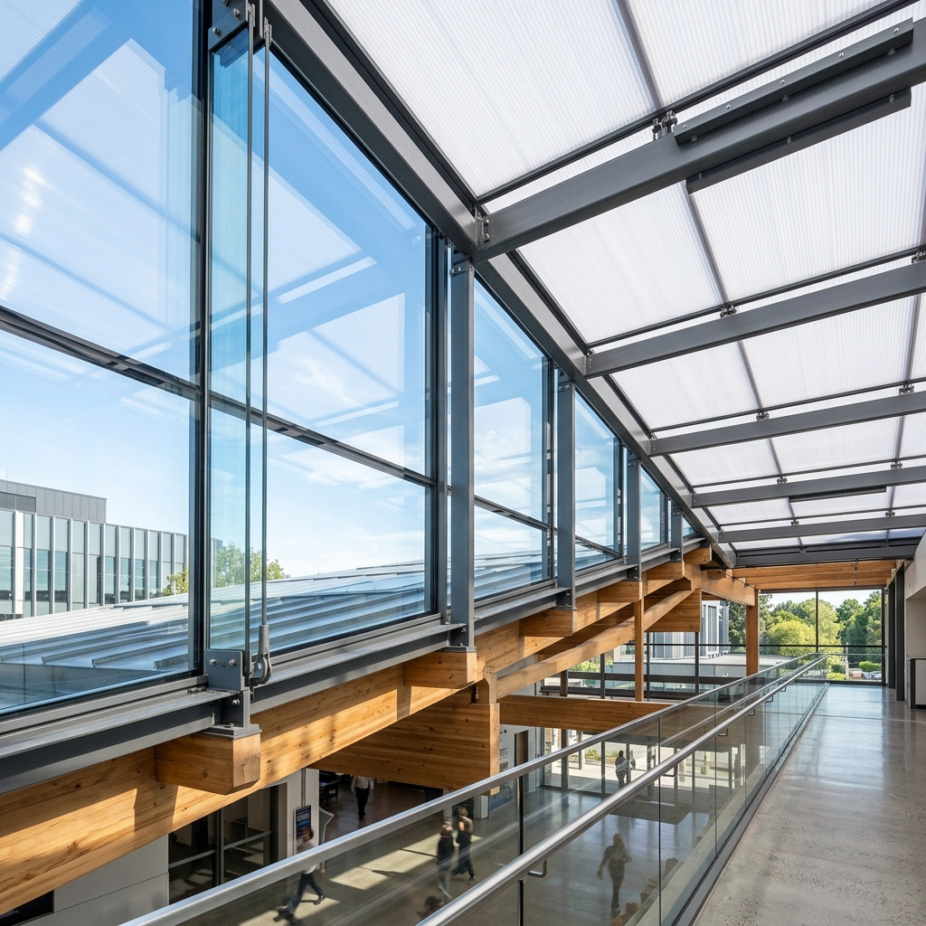 Üveg és polikarbonát